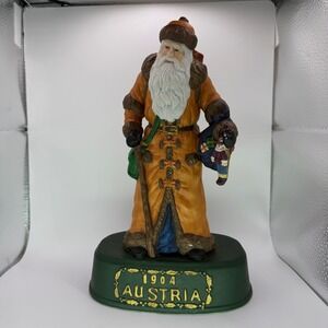 Grandeur Noel Santa Of The World Porcelain FIGURINE 1904 Austria Vintage Decor